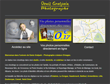 Tablet Screenshot of denis-gratpain.fr
